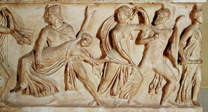 Sarcophagus of the Dioscuri by Roman Roman
